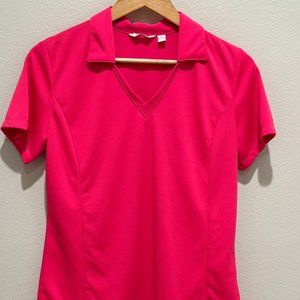 Lady Hagan Short Sleeve Golf Shirt (M)